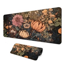 Gaming Mouse Pad with Anti-Slip Rubber Base, Extended Large Computer Mouse Ma...
