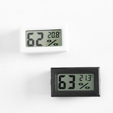 Digital Temperature Humidity Meter Sensor Thermometer Gauge LCD Hygrometer Room