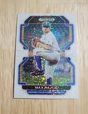 2022 Prizm Draft Picks MAX RAJCIC White Sparkle Prizm #PDP187 UCLA Cardinals SSP