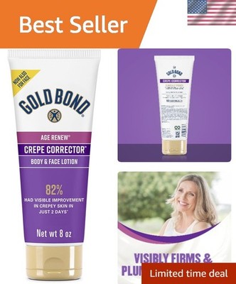 Age Renew 8 oz. Crepe Corrector Lotion - Lightweight Hydration & Nourishment