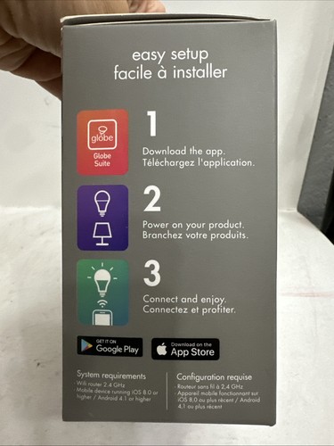 Globe Wi-Fi Smart 60w Bulbs & Plugs Tunable Dimmable A19 E26 Base - New - Picture 5 of 9