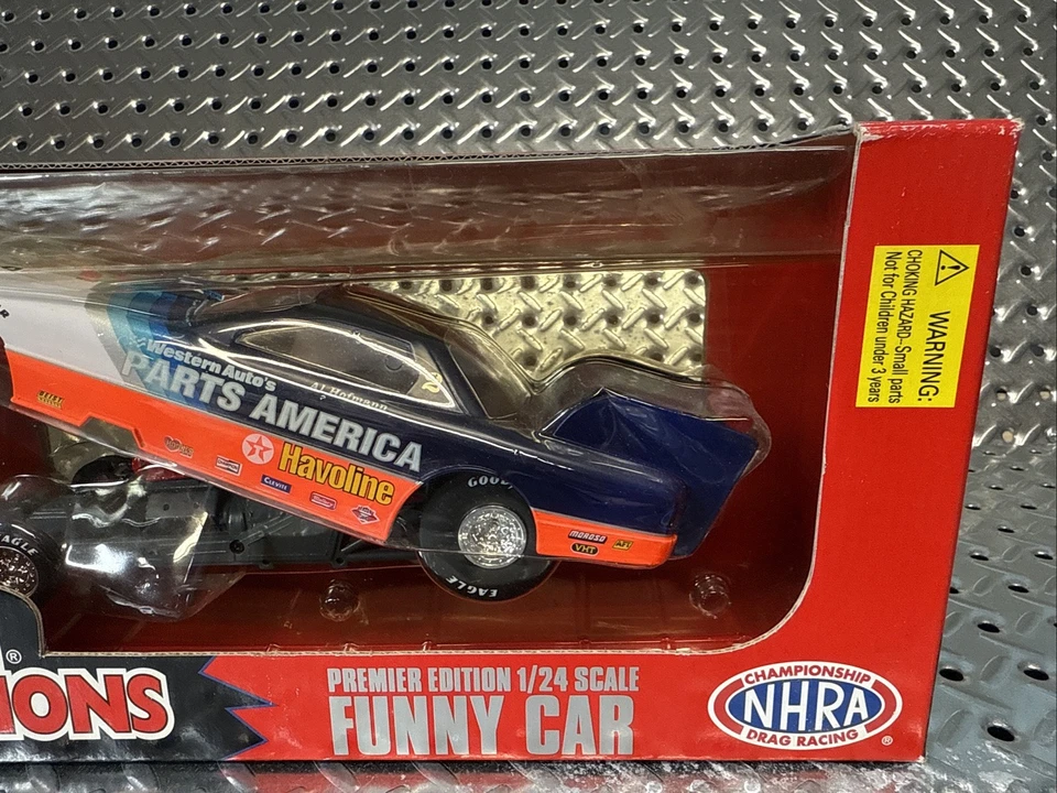 Coche divertido diecast escala 1:24 AL Hofmann de Racing Champions NUEVO Foto 3 de 4