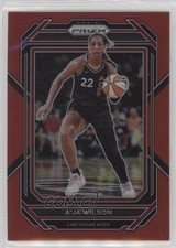 2023 Panini Prizm WNBA Red Prizm /199 A'ja Wilson #25 0q3c