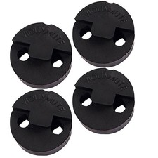 4 Pcs Metall-geigend&auml;mpfer Gummi Violine Stumm Instrumentenzubeh&ouml;r