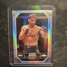2024 Topps Chrome UFC Silver Refractor Stipe Miocic