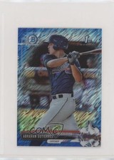 2017 Bowman Chrome Minis Blue Shimmer Refractor 1/150 Abrahan Gutierrez 5dx