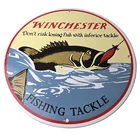 Vintage Winchester Sign - Porcelain Fishing Takle Lures Gas Pump Sign