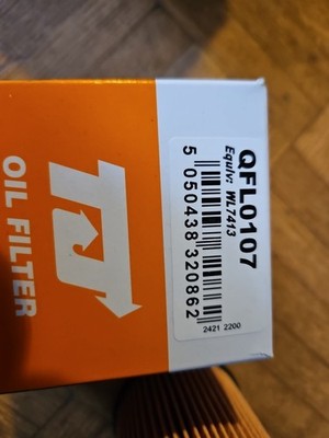 Ölfilter QUINTON HAZELL QFL0107 Filtereinsatz für OPEL GRANDLAND X (A18)