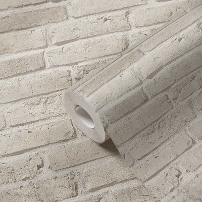 Textured Wallpaper Roll & Samples - Realistic 3D Effect, Non Pasted - 57.7 Sq Ft
