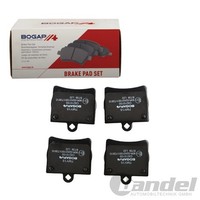 Bogap BremsbelÄGe Satz Hinten Passend FüR Mercedes 124 190 C-KLASSE E-KLASSE | C
