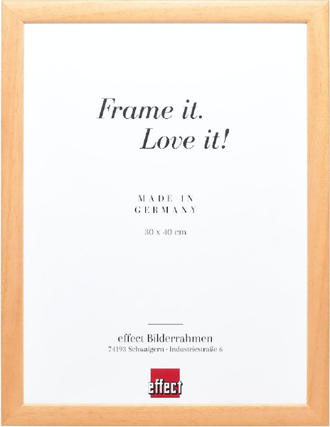 Effect Holz-Bilderrahmen Profil 43 Natur 45X60 Cm-image