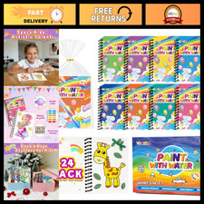 Coloring Books Party Favors for Kids 4-12 - 24 Pack Goodie Bag Stuffers, Art Cra