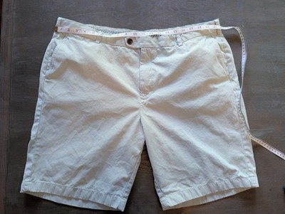 $99 Brooks Brothers Cotton Light Green Garment Washed Bermuda Shorts 44