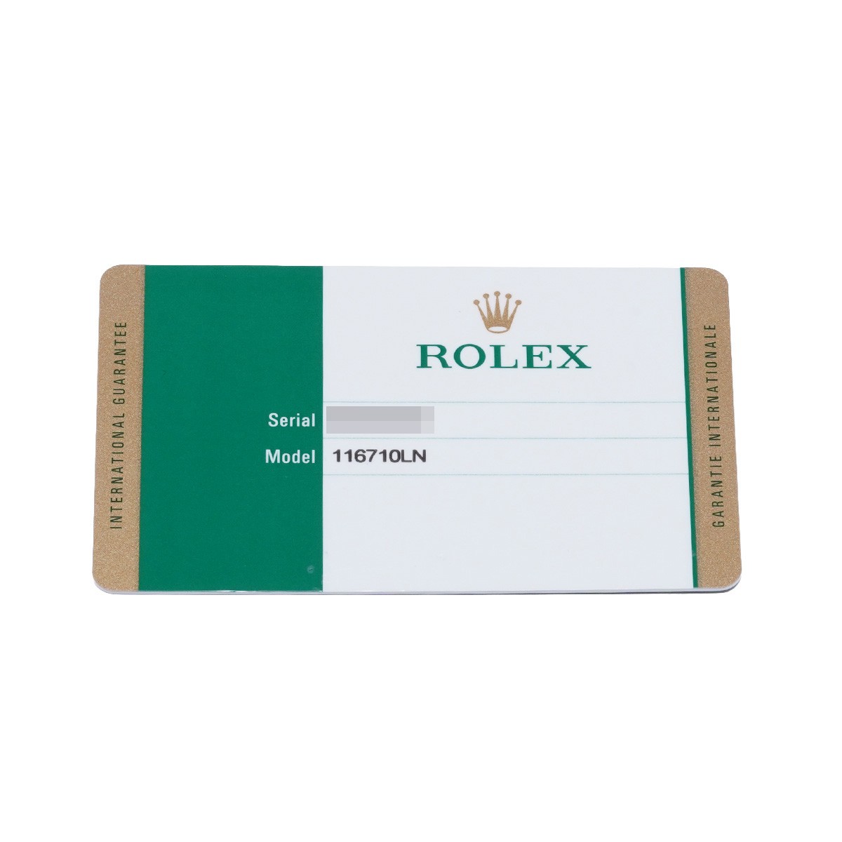 ROLEX GMT-MasterII 116710LN black WATCH 723604 image 5