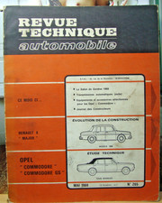 Revue technique Opel COMMODORE