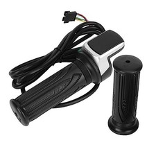 Electric Bike Throttle Grip, Universal Ebike Twist Throttle Control 36V