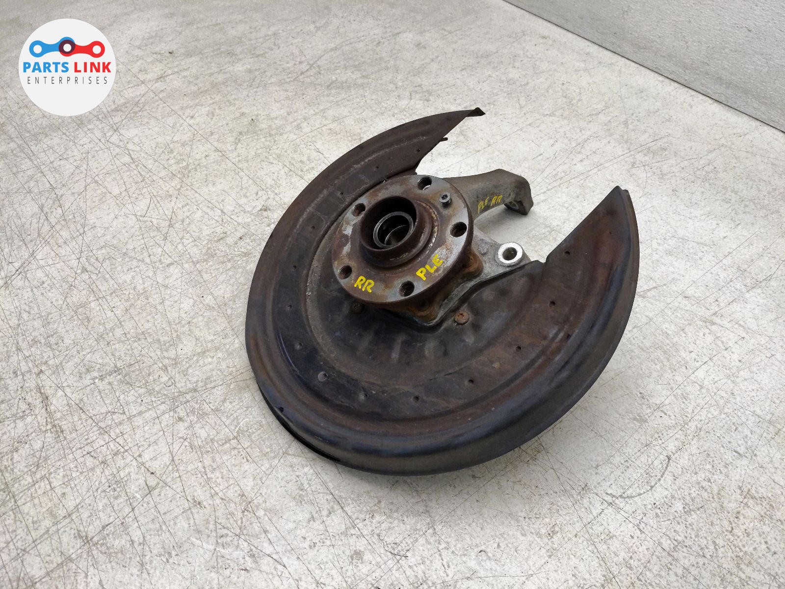 2006-12 BENTLEY CONTINENTAL FLYING SPUR REAR RIGHT SPINDLE KNUCKLE WHEEL HUB 3W2