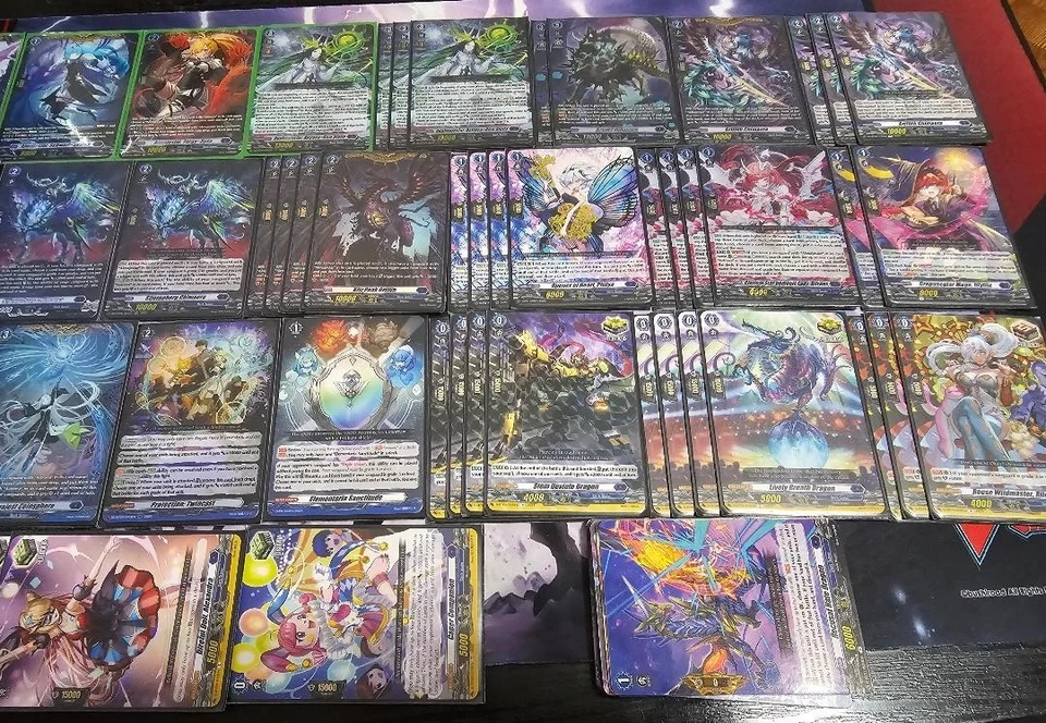Cardfight Vanguard Dark States 50 card Deck Astroea=Bico Stella+ Extras - Image 2 of 3