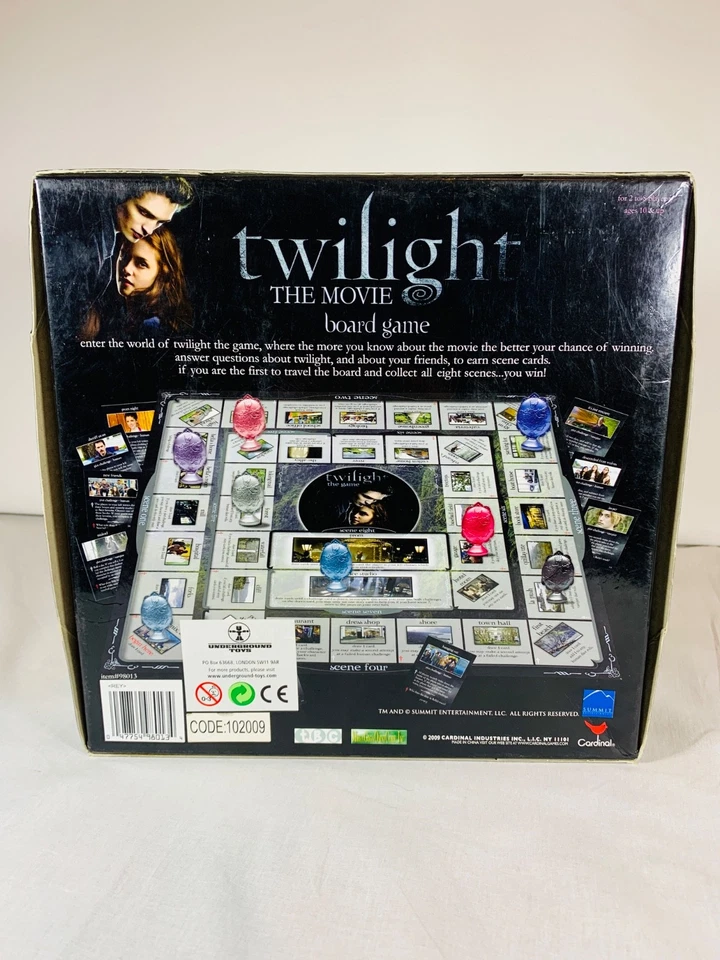 Twilight The Movie Board Game Cardinal 2009 - Image 4 of 4