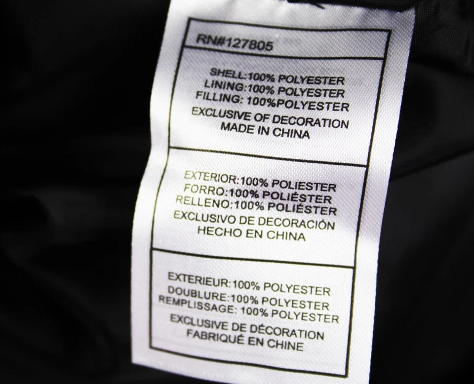 Reebok Mens Puffer Vest XL Insulated Full Zip Front Quilted Mock Neck Black $125 - Image 4 of 4