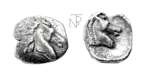 Ancient Italy (Calabria-TARANTO) Obolo-Horse/Horse