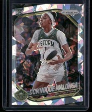 Dominique Malonga 2025 Panini Prizm WNBA Ice Prizms #116 Seattle Storm