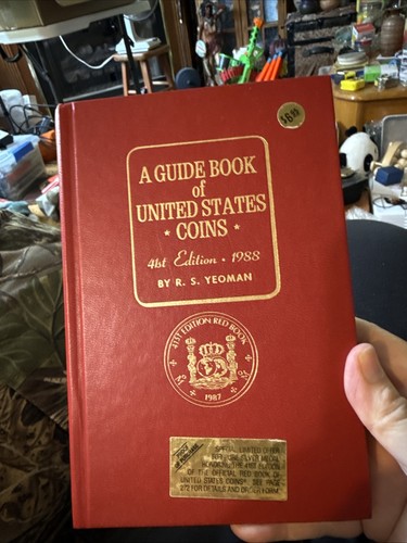 A Guide Book of United States Coins 41st edition - 1988 hardcover 