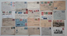 Monde - Lot - Enveloppes - Cartes postales