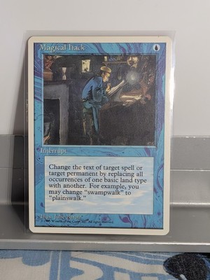 Magical Hack X1 LP MTG Core Set 4th Edition  MTG