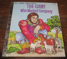 The Giant Who Wanted Company - A little Golden Book - 1979 Children's