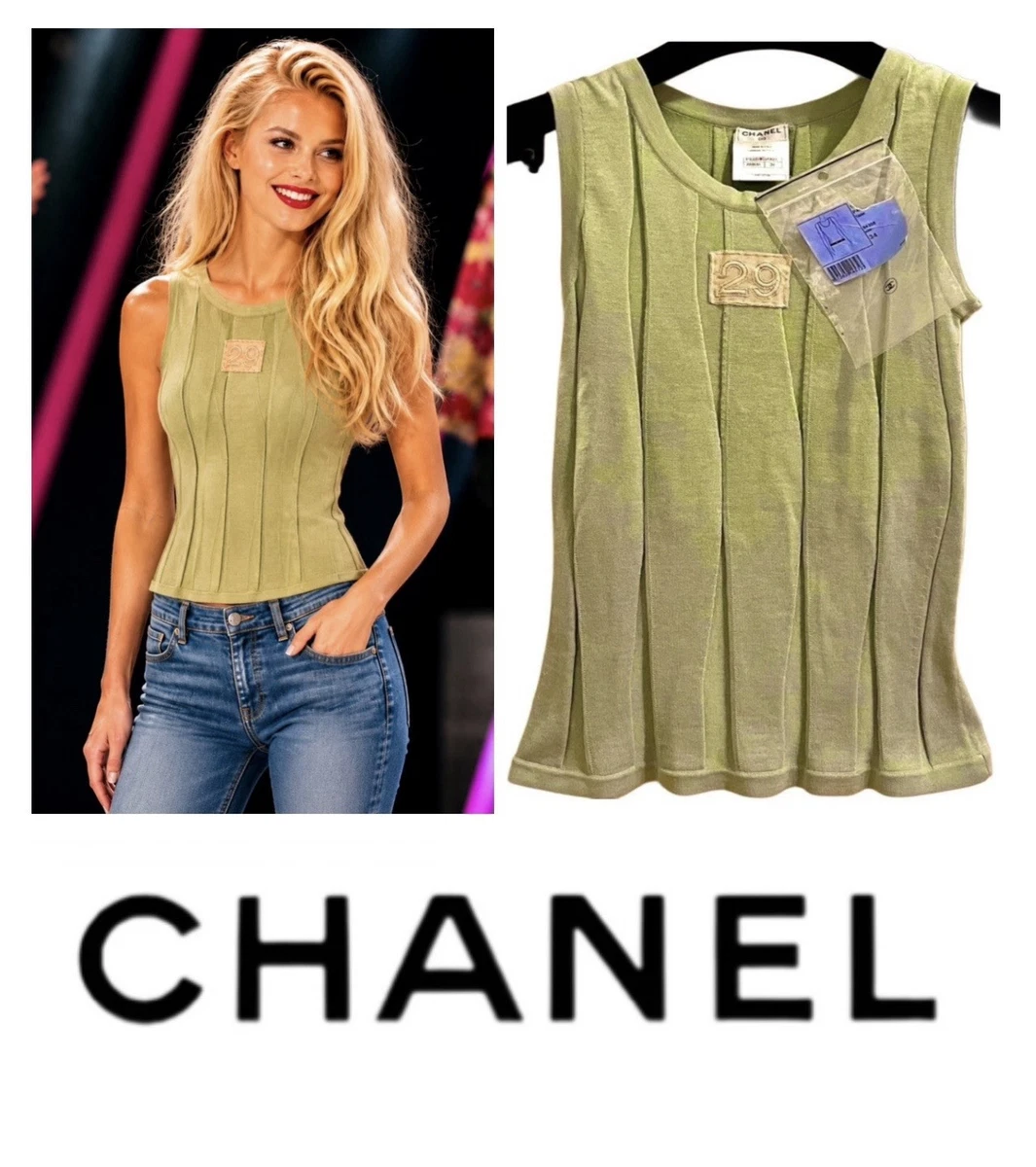 CHANEL Casual Tank Tops for Women for sale | eBay
