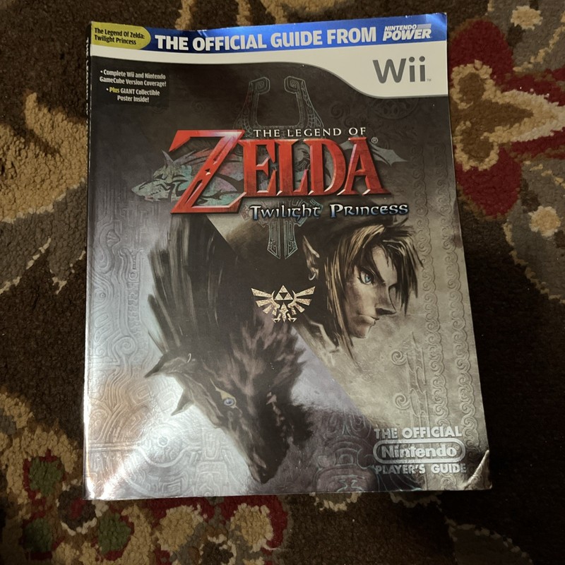 The Legend of Zelda Twilight Princess Official Nintendo Power Game Guide Wii