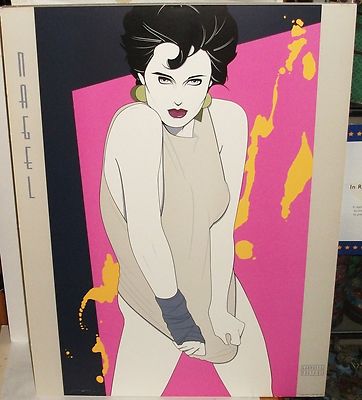 PATRICK NAGEL NAGP98 1990 DUMAS COLOR GRAPHICS POSTER | eBay