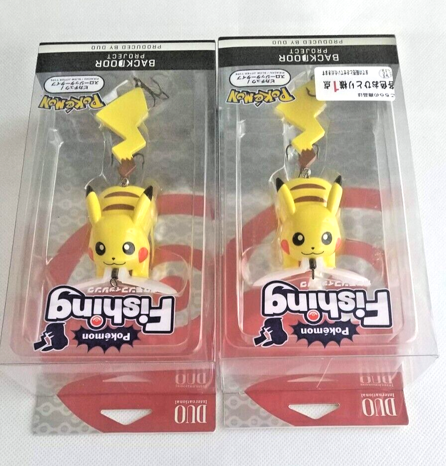 うゆさま専用 Pokemon Fishing Lure PIKACHU DUO 2 sets, Slow Jitter type Made in