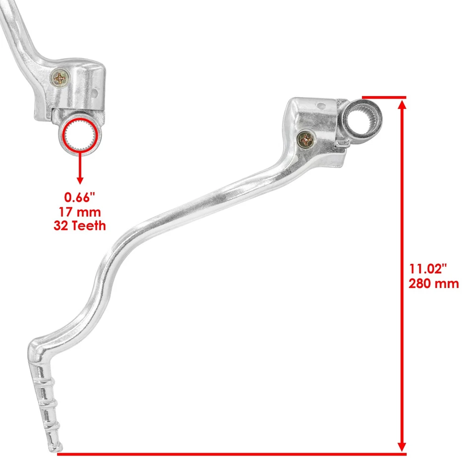 Pedal de palanca de arranque para Yamaha YZ250F YZ 250F 2001 2002 2003 2004 2005 Foto 2 de 4
