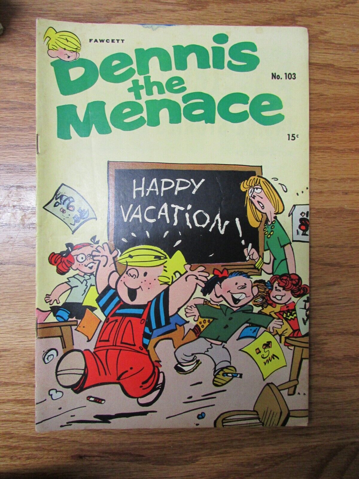 Vintage Fawcett Comics Dennis the Menace No. 103 Summer 1967 Comic Book