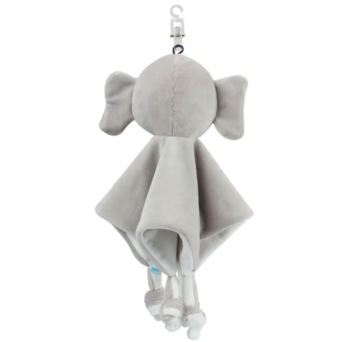 Soft Plush Elephant or Rabbit Baby Comforter Appease Blanket/Blankie With Rattle - Bild 7 von 15