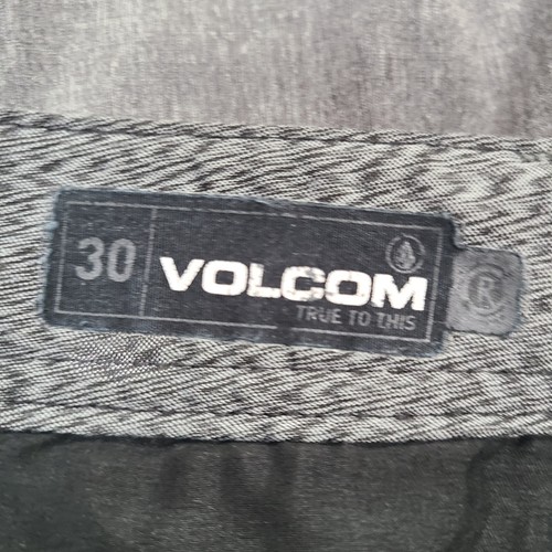 Volcom Shorts Mens 30 Gray Chino Outdoor Skateboarding Comfort Stylish Mens - Picture 6 of 6