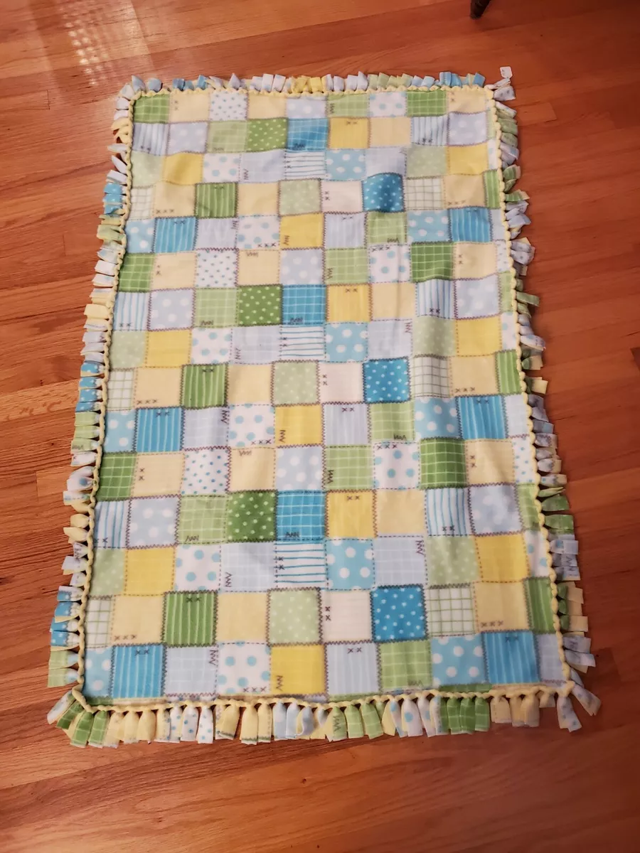 Baby tie blanket sale
