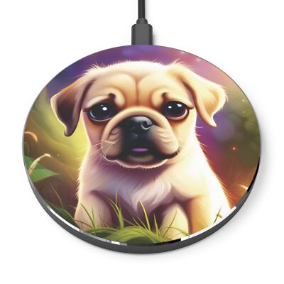 Adorable Pug Wireless Charging Pad - Works with Most Smartphones | eBay