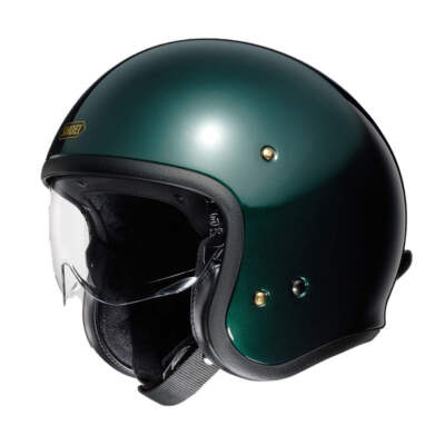 Shoei J.O. Motorradhelm Motorrad Roller Jo britisch grün