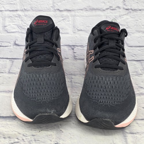 Scarpe da corsa ASICS Gel-Excite 9 nere rosa smerigliato donna 9,5 atletiche Amplifoam - Foto 2 di 10