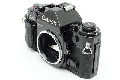 Near Mint] Canon A-1 Black SLR Film Camera New FD 50mm f/1.4