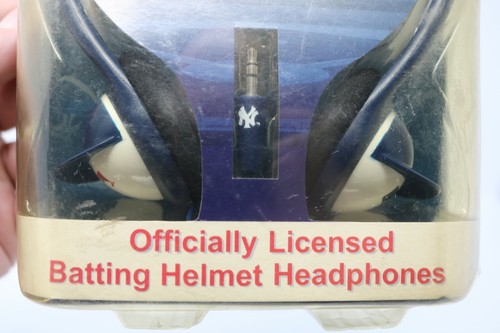 MLB Baseball New York Yankees Logo Thema Kopfhörer Vintage Rarität Neu im Karton - Bild 6 von 6
