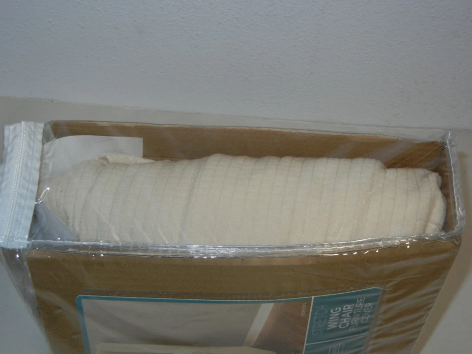 MAYTEX 4100515J REEVES STRETCH 1 PIEZA ALA SILLA MUEBLES CUBIERTA NATURAL Foto 3 de 3