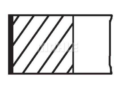 MAHLE ORIGINAL Piston Ring Kit 040 18 N0