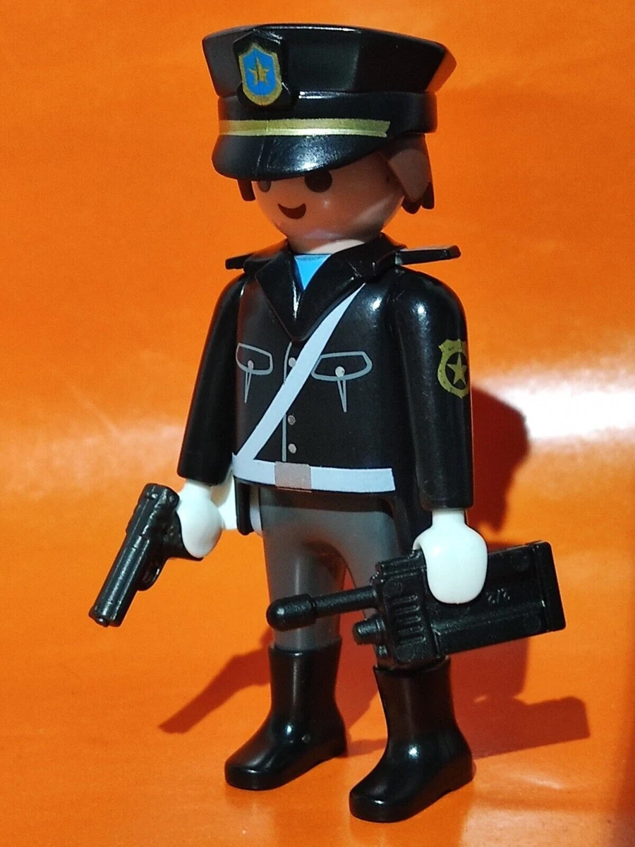 PLAYMOBIL FIGURE POLICE OFFICER POLICE OFFICERS TRAFFIC COMMISSION