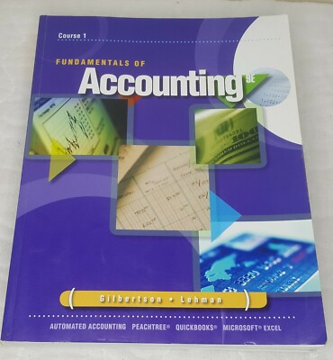 Fundamentals of Accounting Course 1 9E
