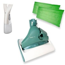 PULILAVA ORIGINALE Vorwerk VK140 FOLLETTO SP520 4 PANNI DOSATORE (NO DETERGENTE