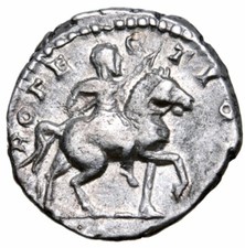 Septimius Severus AR Denarius. Rome, AD 196-197. Roman Imperial 